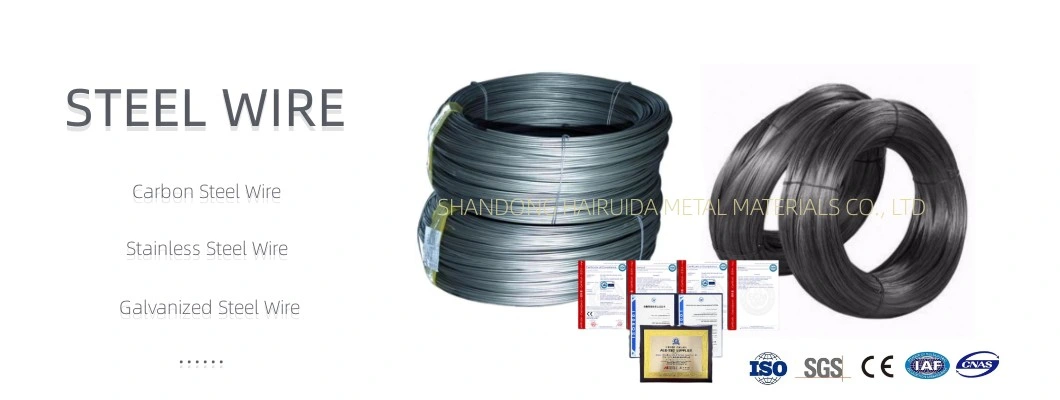 Factory Supply Zinc Coated Hot Dipped Gi Galvanised Rod High Tensile High Carbon Galvanized Steel Wire Ungalvanized Steel Wire