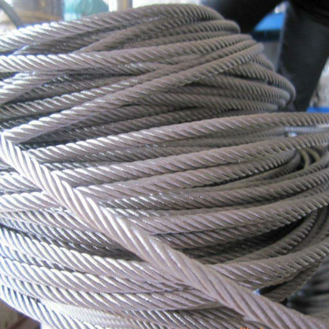 2205 2507 Duplex Stainless Steel Wire Rope Hot Rolled