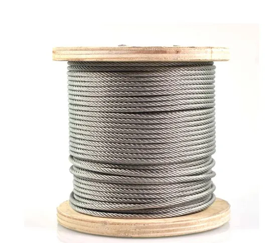 Steel Cable Carbon Coated Galvanized Stainless Steel Wire Rope