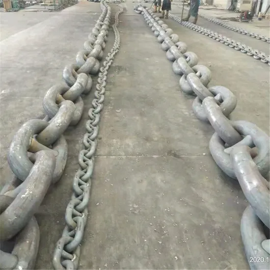 Flush Butt Welded Stud Link Anchor Chain