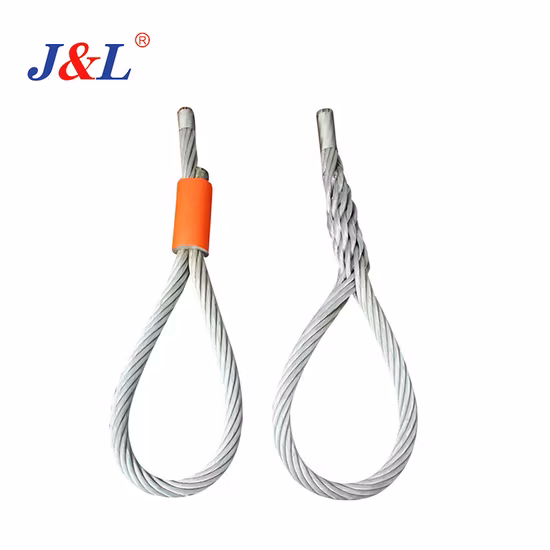 Industrial Usage Hot Cold Rolled 7X19 High Carbon Steel Wire Cable Rope Sling