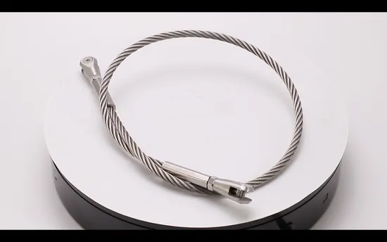 Stainless Steel Wire Rope Pressed with Thimble Ferrule Turnbuckle