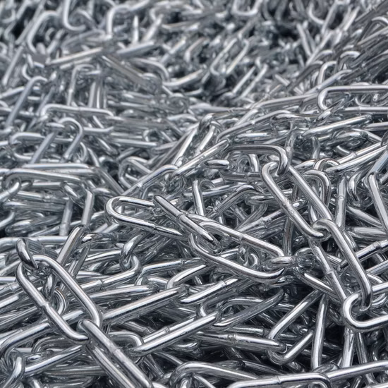 Galvanized Welded Carbon Steel Long Link Chain for Riverside