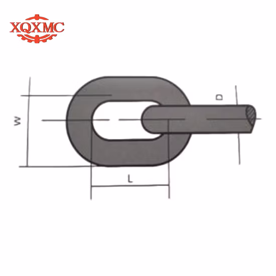 Stainless Steel Link Chain of Marine Hardware